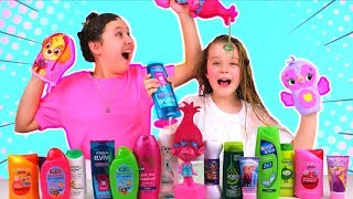 EXTREME Dont Choose the Wrong Shampoo Slime Challenge [upl. by Kahcztiy207]