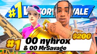 World Cup Winner DOMINATES Duo Cup w MrSavage 200 🏆 [upl. by Yleak853]