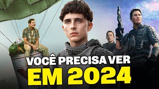 7 FILMES QUE VOCÊ PRECISA ASSISTIR EM 2024 [upl. by Reffinej164]