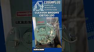 150 HP Cleaver Brooks 150 PSI Rental Boiler 1988 Model CB700150 [upl. by Suzan]