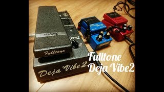 Fulltone Deja Vibe 2 demo with ES335 [upl. by Graehme247]