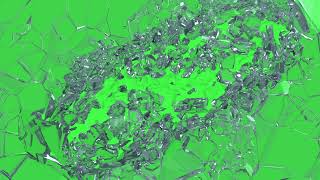 5 Glass Breaking Broken Green Screen  By Green Pedia [upl. by Longtin]