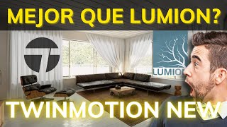 LUMEN en TWINMOTION 20232 es MEJOR que lUMION nueva versión INCREIBLE [upl. by Shelagh612]