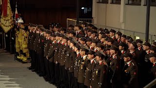 150 Jahreshauptversammlung der Stadtfeuerwehr Kitzbühel [upl. by Akiemat]