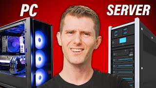 What’s The Difference Between A Server and a PC [upl. by Arraeit]