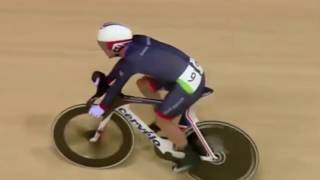 Rio 2016 Mark Cavendish causes crash in Olympic omnium racemp4 [upl. by Htennaj435]