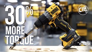 DEWALT 18V Brushless Powerstack Hammer Drill  DCD805E1T [upl. by Robinia]