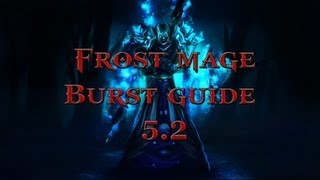 WoW  Frost Mage one shot macro [upl. by Adnalro]