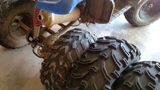 ToaToa 250cc ATV mudders Kenda Bearclaw K299 ATV Tire  25X1011 [upl. by Fernand323]