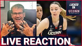 LIVE Reaction Recording UConn Women tip off with a 8632 win over Boston University [upl. by Eleonore]