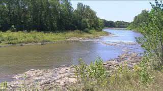 Volunteers clean up Sandusky River near Fremont [upl. by Danais638]