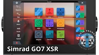 Simrad GO7 XSR  Product Showcase  Upgrade your Chartplotter Today [upl. by Paige]