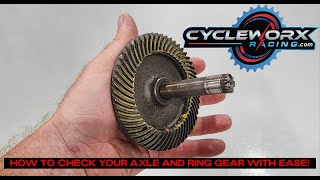 CycleWorx Racing How To  Check the rear axle on your Pw50 [upl. by Sanders]