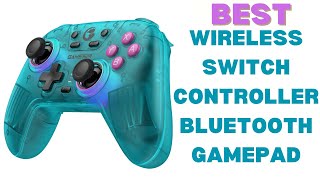 Best Wireless Switch Controller Bluetooth Gamepad [upl. by Navinod408]