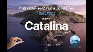 How To Create a bootable macOS Catalina USB Install Drive  Using DiskMaker X [upl. by Cloutman]