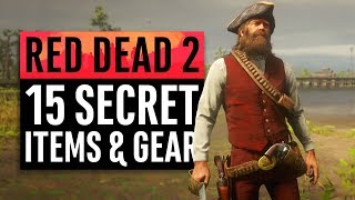 Red Dead Redemption 2  15 Secret Items and Unique Gear [upl. by Innor235]