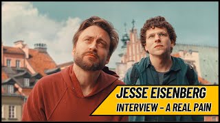 Jesse Eisenberg Interview  A Real Pain [upl. by Westberg]