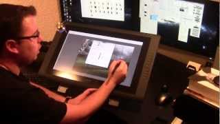 Wacom Cintiq 22HD Review amp Setup [upl. by Tahpos259]