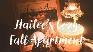 Hailee’s Cozy Fall Apartment  2024 Home Tour  Fall Decor  Apartment Living [upl. by Hollinger227]