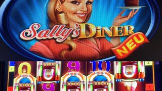 Sally‘s Diner 060€ Freispiele mit LEGENDARY WIN über 1000€ [upl. by Sirois]