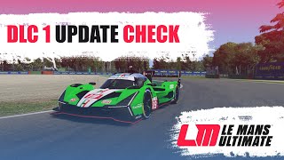 DLC 1 Le Mans Ultimate Update Check  Imola Hypercar Lamborghini und Peugeot [upl. by Ailisab]