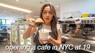 first day working in a cafe in NYC [upl. by Arammahs]