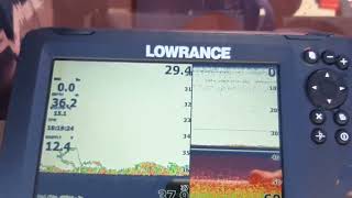 Lowrance Hook Reveal7 83200 HDI transducer [upl. by Llerihs]