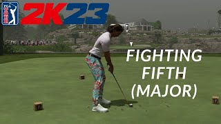 PGA 2k23  Fighting Fifth Major  NEW Course Play Through  xbox [upl. by Champ333]