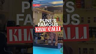 PUNE famous Khau Galli unstumbled food indiancuisine travel [upl. by Kobe559]