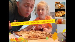 KeukenSterren  Appelplaattaart [upl. by Reiter]