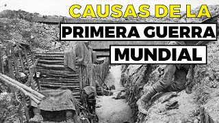 Las 5 PRINCIPALES CAUSAS de la Primera Guerra Mundial [upl. by Eimarrej]