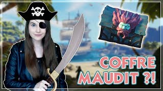 NOTRE PREMIER COFFRE EST MAUDIT   Sea of thieves [upl. by Airbma]