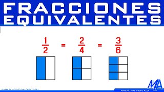 Fracciones equivalentes [upl. by Campbell]