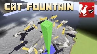 Things to Do In Minecraft  Cat Fountain  Rooster Teeth [upl. by Kryska]