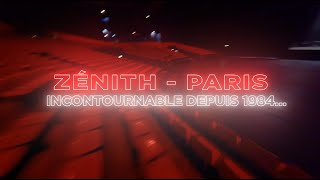 Le Zénith Paris  La Villette fête ses 40 ans [upl. by Animrelliug]