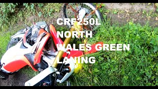 North Wales Green Laning  Ruthin Mold Denbigh CRF250L [upl. by Notneb]