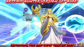 Saint Seiya Awakening KOTZ  Artemis Hunter Version Finally Got Buff Test at PvP [upl. by Charron]