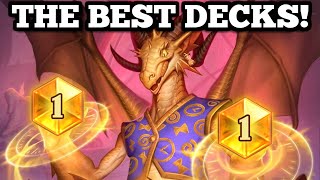 The FIVE BEST decks to hit LEGEND with in Standard and Wild since the nerfs [upl. by Melgar]