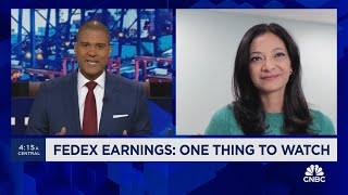 FedEx is in a sweet spot ahead of earnings says shareholder Nimrit Kang [upl. by Nitaj]