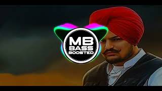 Tibbeyan Da Putt  Bass Boosted   Sidhu Moose Wala [upl. by Karee753]