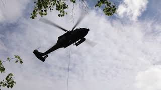 Alaska Army National Guard aviators hone fire suppression skills BRoll [upl. by Lemmie]