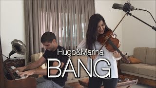 Anitta  Bang Piano e Violino HugoampMarina Cover [upl. by Einned]