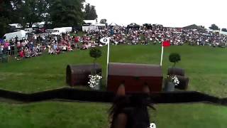 Paul Tapner riding Inonothing at Land Rover Burghley Horse Trials 2012 [upl. by Garland736]