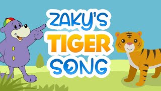 😺 Zakys Tiger Song 🎤 [upl. by Anny]