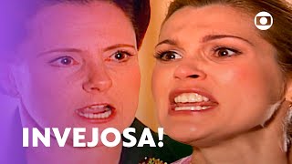 Agnes dá bofetada em Cristina após ela dizer que vai ter a vida de Luna 💥  Alma Gêmea  TV Globo [upl. by Eenor859]