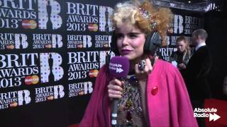 BRITS 2013 Nominee Paloma Faith interview [upl. by Yruama]