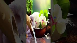 Bamboo Fountain Sounds and Relaxing Music for Stress Relie [upl. by Asilahs86]