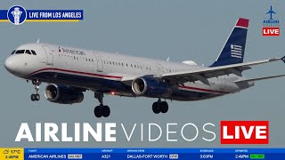 🔴LIVE LAX PLANE SPOTTING Watch Arrivals and Departures [upl. by Bouchard429]