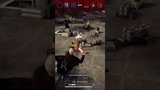 When Luke taps into the dark side battlefront2 [upl. by Ethbinium]