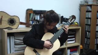 J S Bach BWV 996 Prelude  Classical Guitar [upl. by Wenonah818]